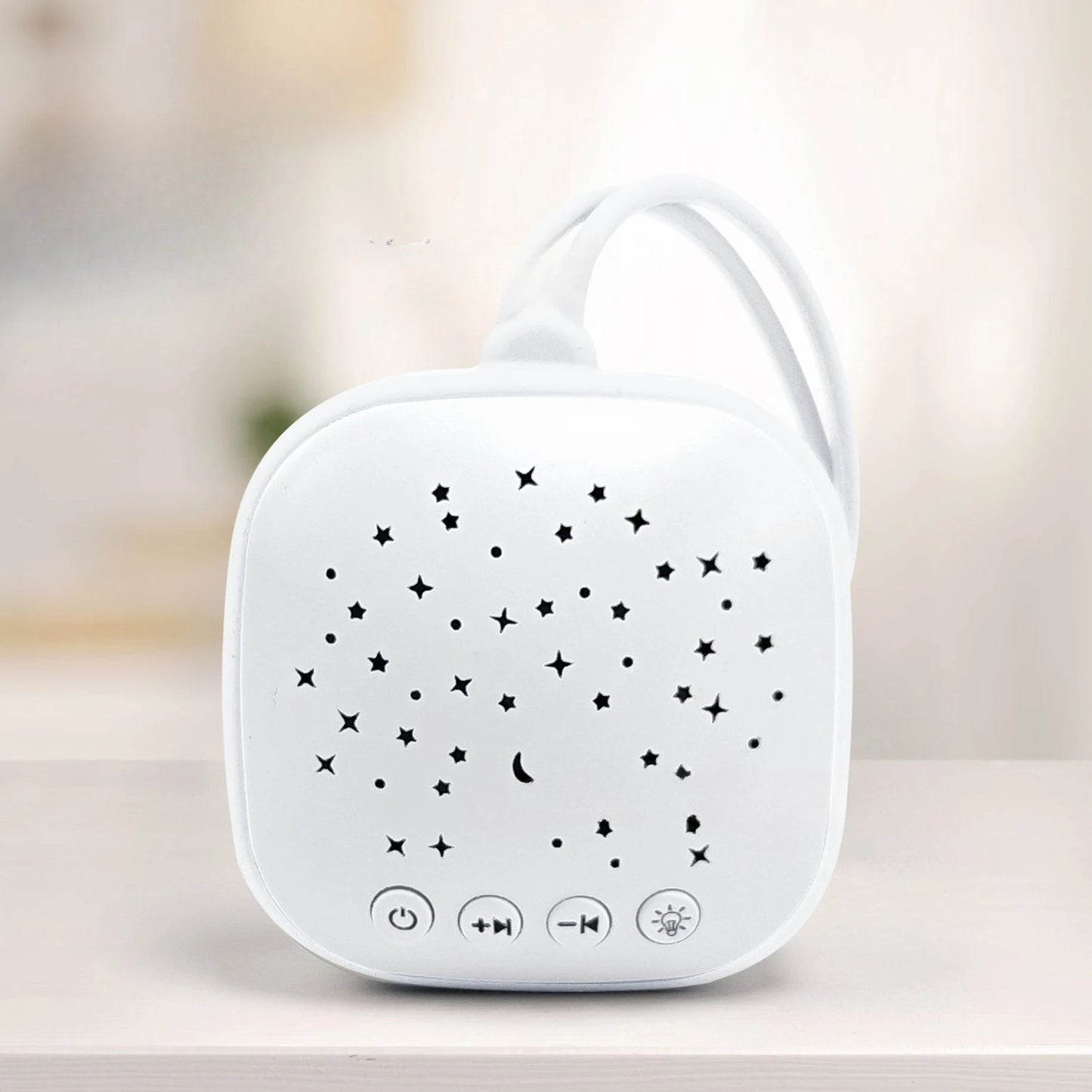 Machine à son Portable pour bébé, 6/10/20 chansons, bruit blanc, sons apaisants, Volume réglable, batterie Rechargeable intégrée