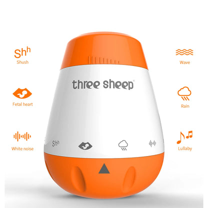 Machine à bruit blanc pour bébé, musique intelligente, capteur vocal, aide à mauvais sommeil, thérapie, moniteur sonore, générateur pour bébés, jouet relaxant