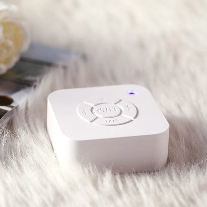 Machine sonore à 9 sons apaisants, bruit blanc, sucette de sommeil avec minuterie de lumière respiratoire, charge de Type C pour bébé, maison, bureau, voyage