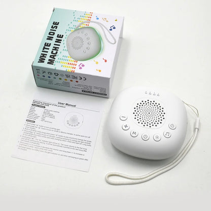 Machine à son Portable pour bébé, 6/10/20 chansons, bruit blanc, sons apaisants, Volume réglable, batterie Rechargeable intégrée