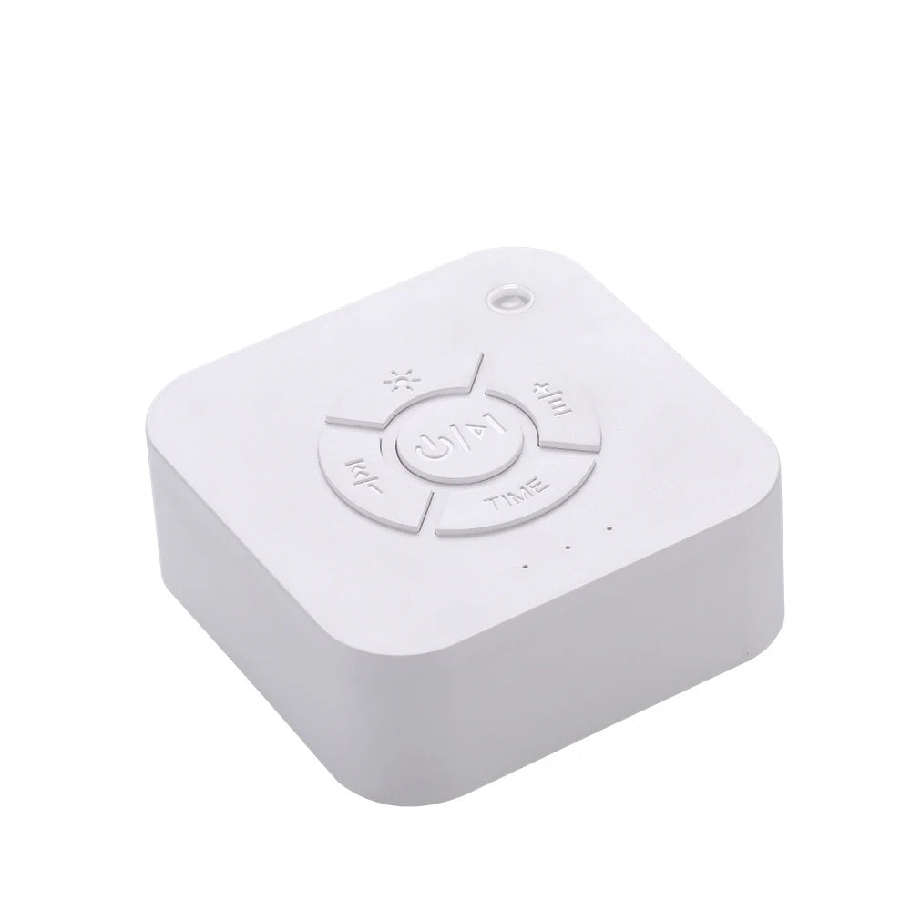 Machine sonore à 9 sons apaisants, bruit blanc, sucette de sommeil avec minuterie de lumière respiratoire, charge de Type C pour bébé, maison, bureau, voyage