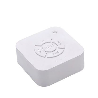 Machine sonore à 9 sons apaisants, bruit blanc, sucette de sommeil avec minuterie de lumière respiratoire, charge de Type C pour bébé, maison, bureau, voyage