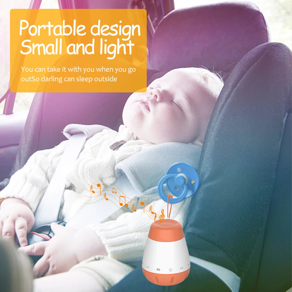 Machine à bruit blanc pour bébé, musique intelligente, capteur vocal, aide à mauvais sommeil, thérapie, moniteur sonore, générateur pour bébés, jouet relaxant