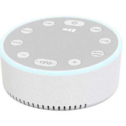 Machine à son Portable pour bébé, 6/10/20 chansons, bruit blanc, sons apaisants, Volume réglable, batterie Rechargeable intégrée