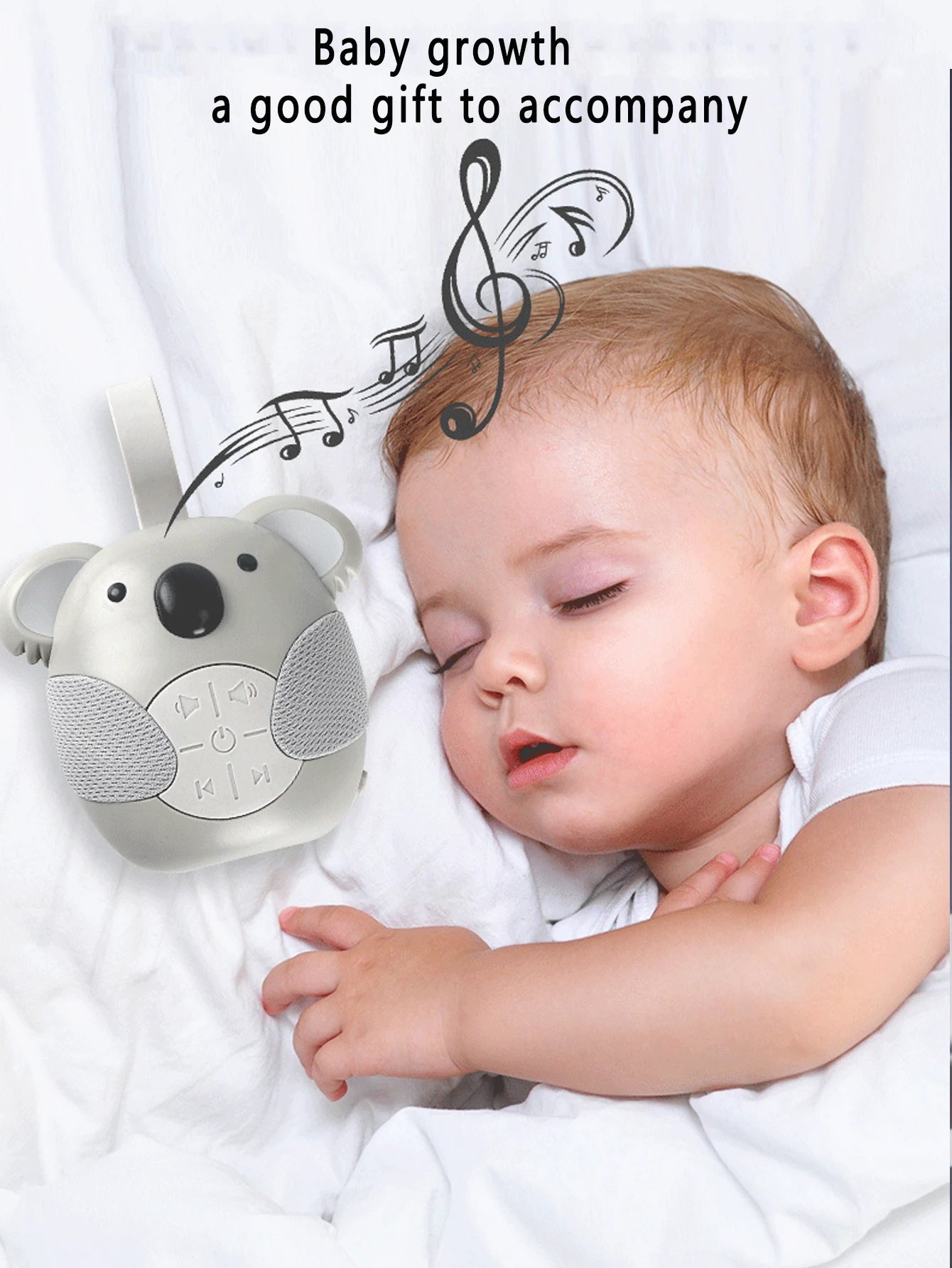 Lecteur de musique Koala pour nourrissons et jeunes enfants pour aider à dormir, instrument de sommeil pour apaiser les bébés à dormir
