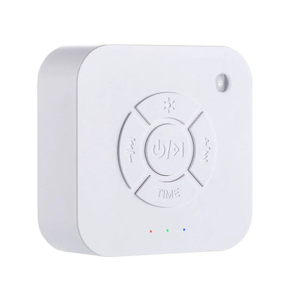 Machine sonore à 9 sons apaisants, bruit blanc, sucette de sommeil avec minuterie de lumière respiratoire, charge de Type C pour bébé, maison, bureau, voyage