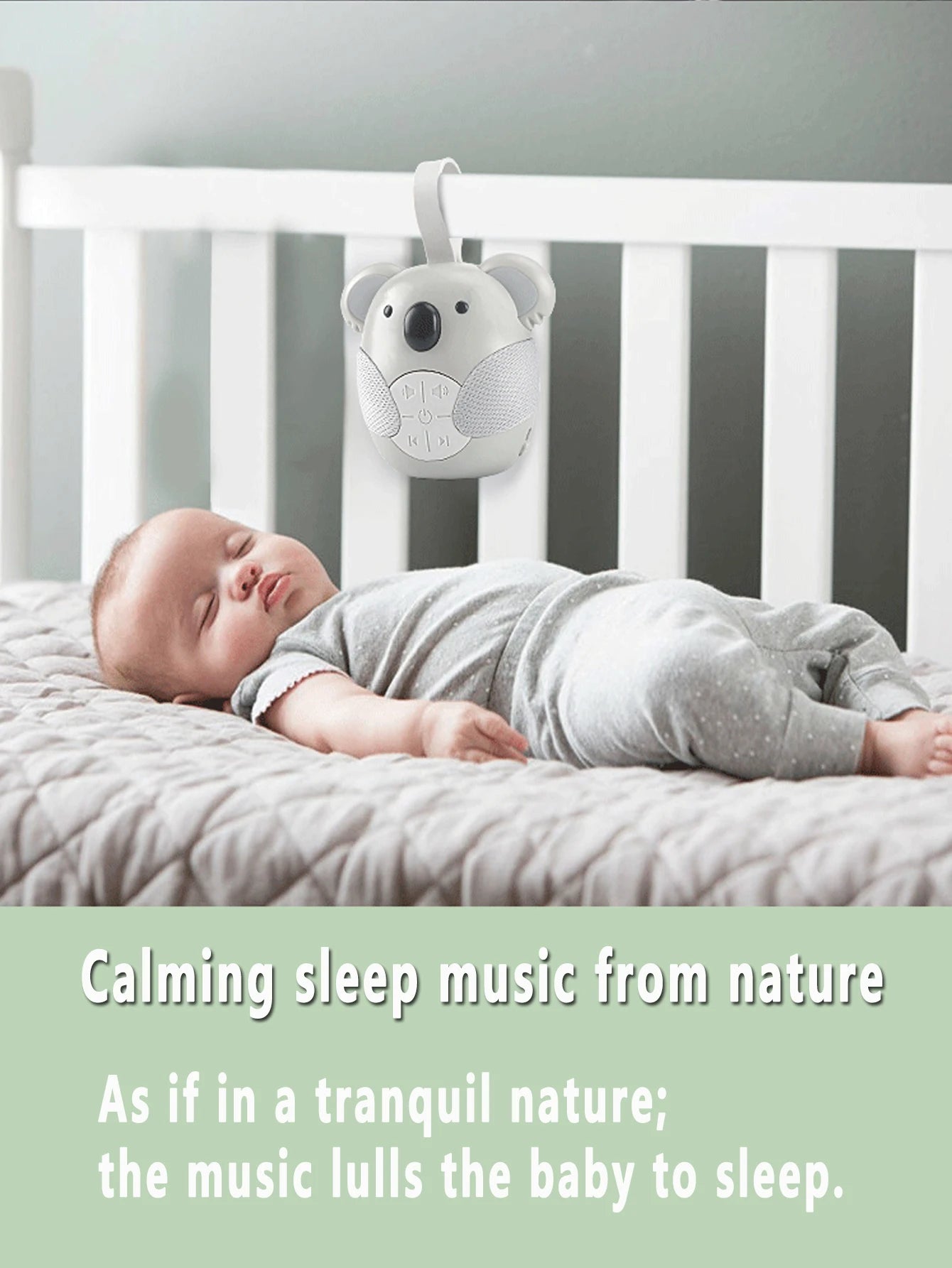 Lecteur de musique Koala pour nourrissons et jeunes enfants pour aider à dormir, instrument de sommeil pour apaiser les bébés à dormir