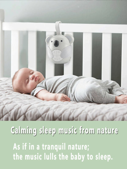 Lecteur de musique Koala pour nourrissons et jeunes enfants pour aider à dormir, instrument de sommeil pour apaiser les bébés à dormir