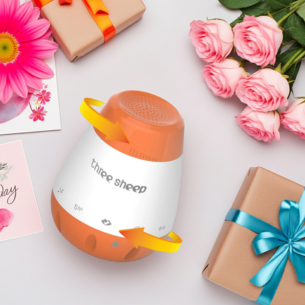 Machine à bruit blanc pour bébé, musique intelligente, capteur vocal, aide à mauvais sommeil, thérapie, moniteur sonore, générateur pour bébés, jouet relaxant